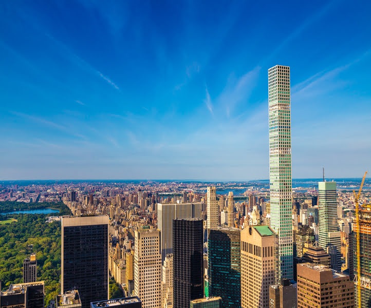 USA high rises under construction with RAXTAR hoists